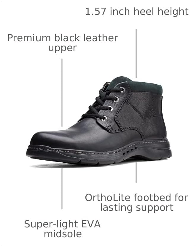 Image of Clarks mens Derby Boots