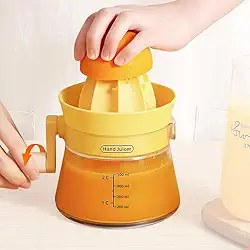 Espremedores Manuais, Extrator de Suco, Espremedor de Laranja Manual, Espremedor de Laranja Manual, 500ml