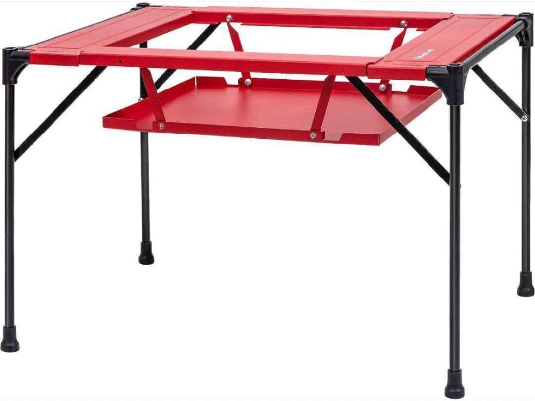 やな タグ付き】 キャンプテーブル BBQ テーブル アウトドア 2way