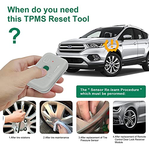 Obdmonster Tpms Sensor Tool Tpms Reset Sensor Programming Training Tool Tire Pressure Mointor System Tpms19 (8C2Z-1A203-A) #TOP1