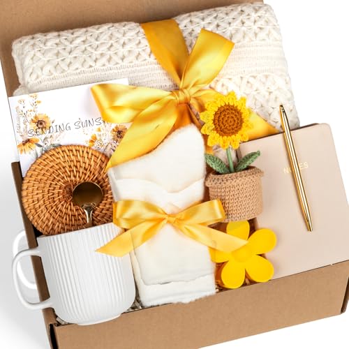 Cadeaux d'anniversaire pour femmes miroir LED tactile et organiseur de maquillage