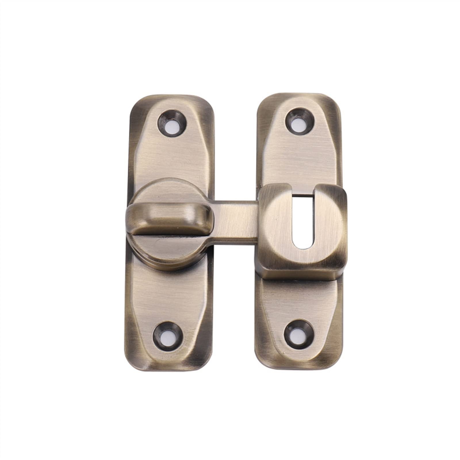 Verrou de porte coulissante bronze chic loquet robuste style rétro premium
