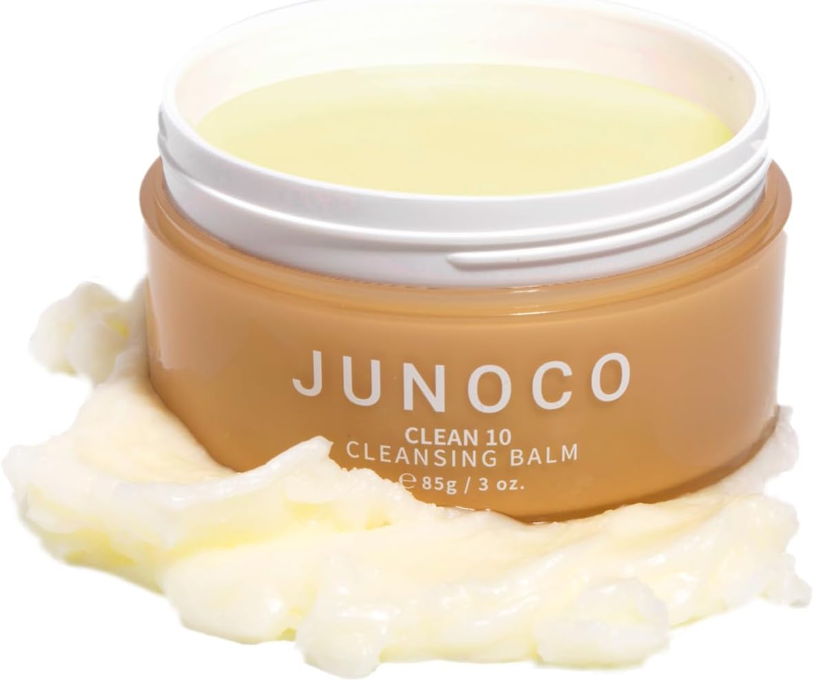 – JUNOCO Clean 10 Cleansing Balm Minimal Ingredient Makeup Remover 85g