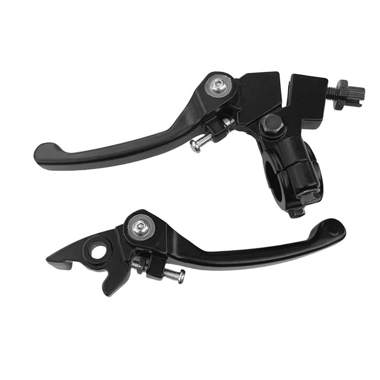 HONGSHIZI Handlebar Brake Clutch Lever 1 Pair Universal 22mm 7/8" Handlebar Folding Aluminum Motorcycles Clutch Brake Lever Brake Lever