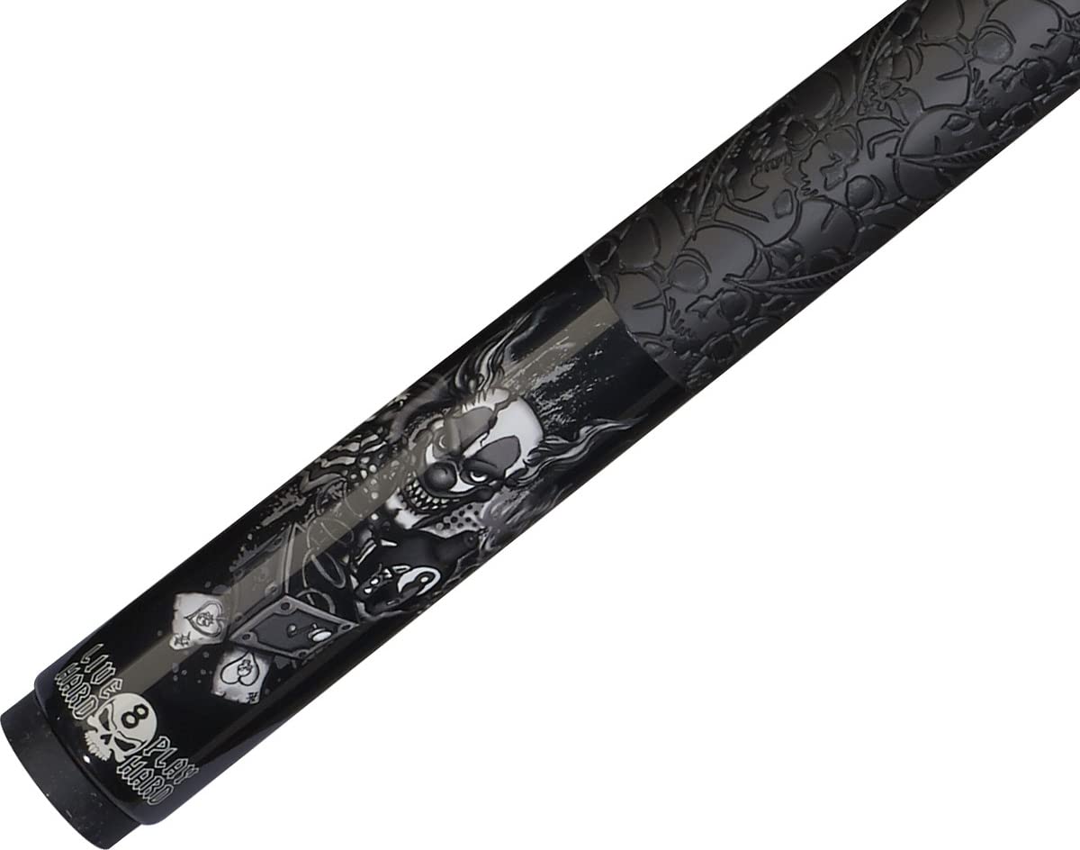 Players D-CN Killer Klowns Evil Clown Black Pool/Billiards Cue Stick