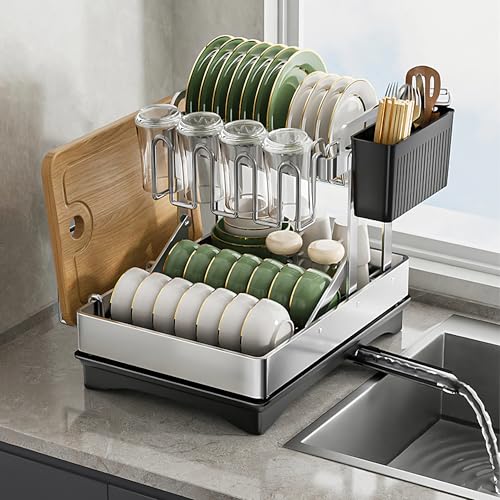 ステンレス水切りラック 食器乾燥 2段」の人気商品一覧 | 安い商品を