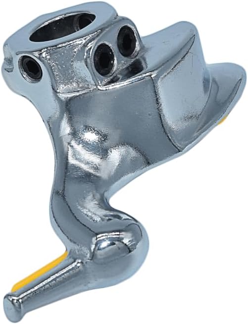 Tire Changer Duck Head Mount, Metal Demount Tool Head, Chrome-Plated (30MM)