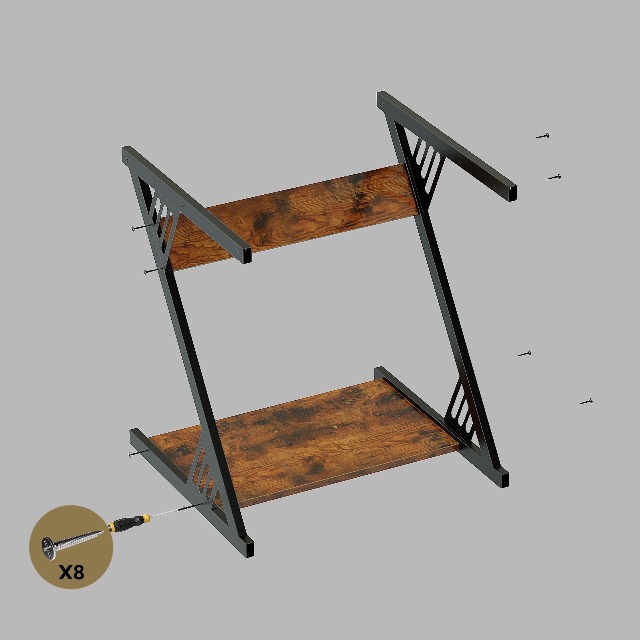 Amazon.com: ALISENED Computer Desk for Small Spaces,23.6