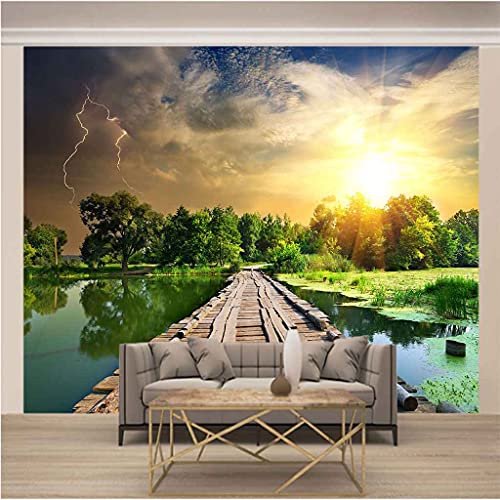 Papier Peint Canevas Paysage Lac 3D Toile Salon 250x175