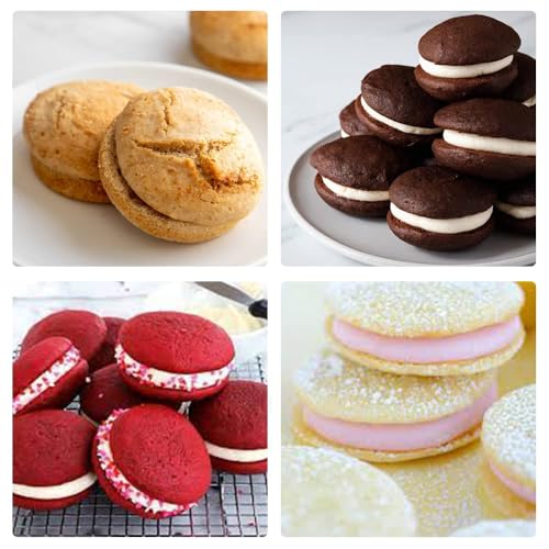 CAKETIME Muffin Top Pan - 3 inch Round Silicone Egg Molds for Breakfast Sandwiches, Nonstick Egg Baking Pan for English Muffins, Whoopie Pies, Corn Bread, Egg bites, Tarts 2 Pack - Thumbnail 5