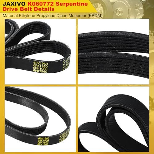 Image of K060772 Serpentine Drive Belt Ribbed V-Belt