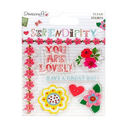 Dovecraft "Shapes Serendipity Clear Stamps