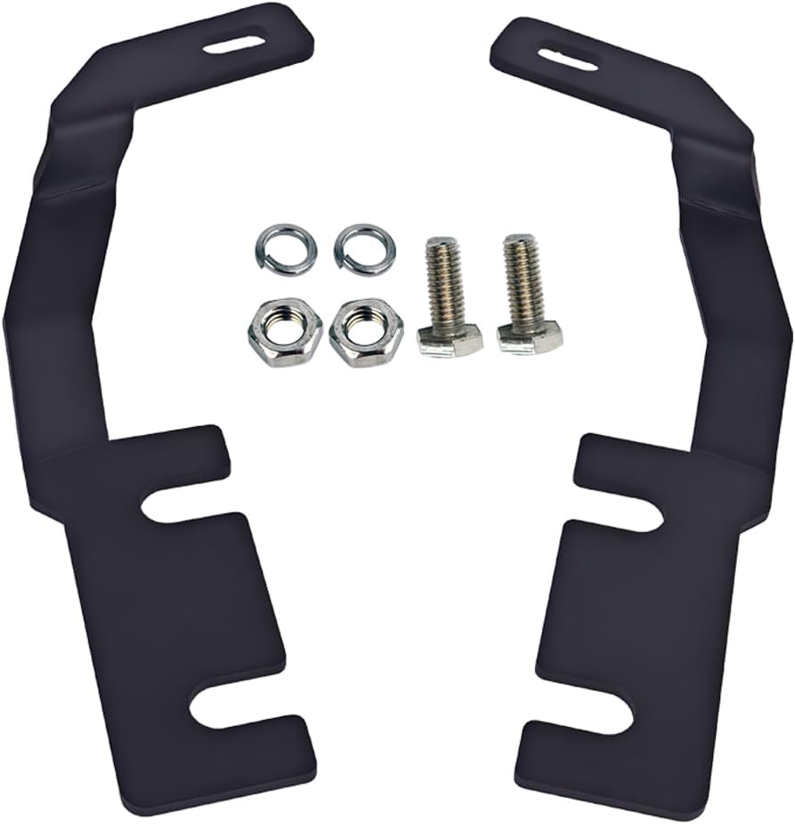 Hood Ditch Light Pod Mount for Ranger, Low Profile Mount Brackets Compatible with Ford Ranger 2019-2023, No Cutting No Drilling