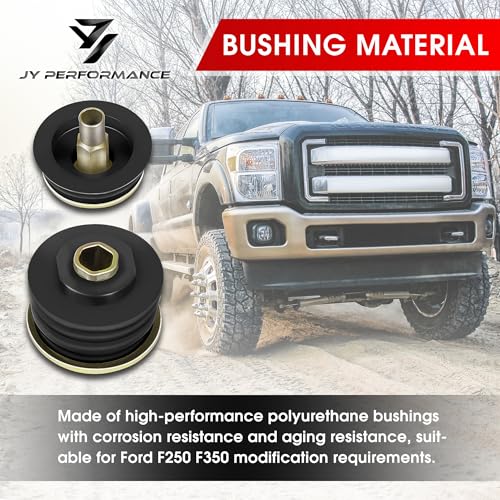 image for JY PERFORMANCE F250 Body Mounts F350 Cab Mounts KF04060BK Compatible w
