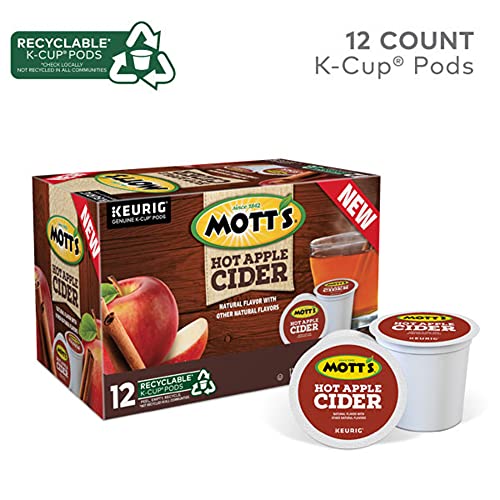 Mott's Hot Apple Cider, Keurig Single-Serve K-Cup Pods, 12 Count #TOP2