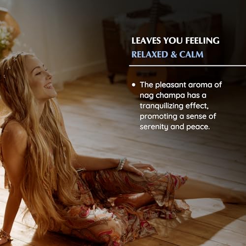 Image of Nag Champa Essential Oil Roll-On Blend 10ml with Jasmine, Aromafume