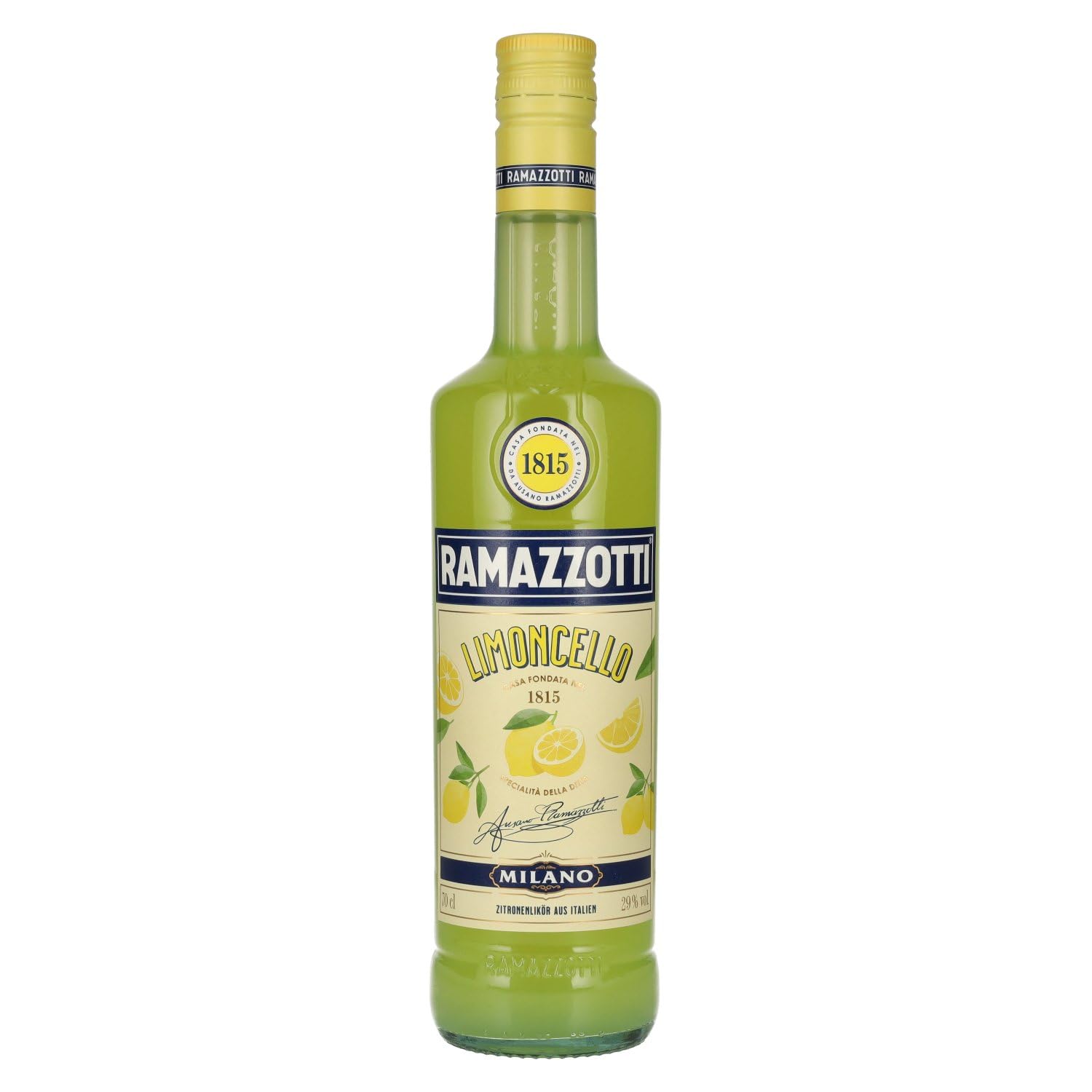 Ramazzotti Amarillo Amaro Limoncello Licor Aperitivo. 700 Ml