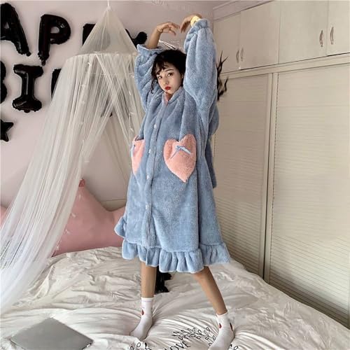 Pyjama en velours corail isolant contre le froid vêtement intérieur extérieur