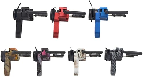 Miniatura 29 de SHARROW Archery Drop Away - Soporte de flecha ajustable de aleación de aluminio para arco compuesto de caza, accesorio de disparo para diestros