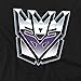 Popfunk Transformers Decepticon Airbrush Logo Youth T-Shirt (Small)