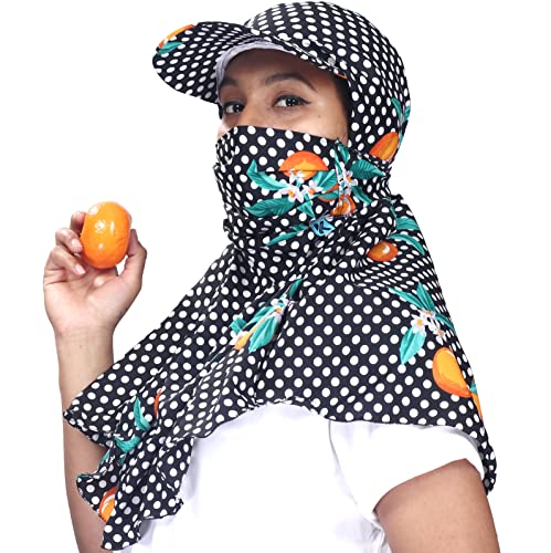 Image of Kavach Ready-to-wear Printed Fashionable full face covering comfortable soft Mask Scarf for pollution sun dust heat protection in summer