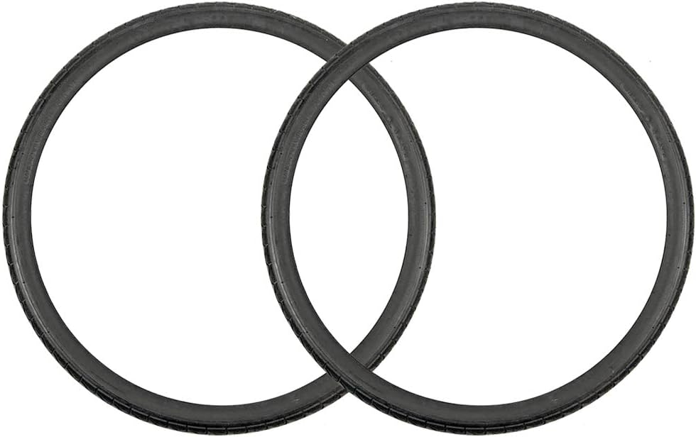 CHAOYANG Comfort Commuter Cruiser Street Dirt Hybrid OEM Black Wire Bead Bicycle Tires 26 x 1.95 (Pair)
