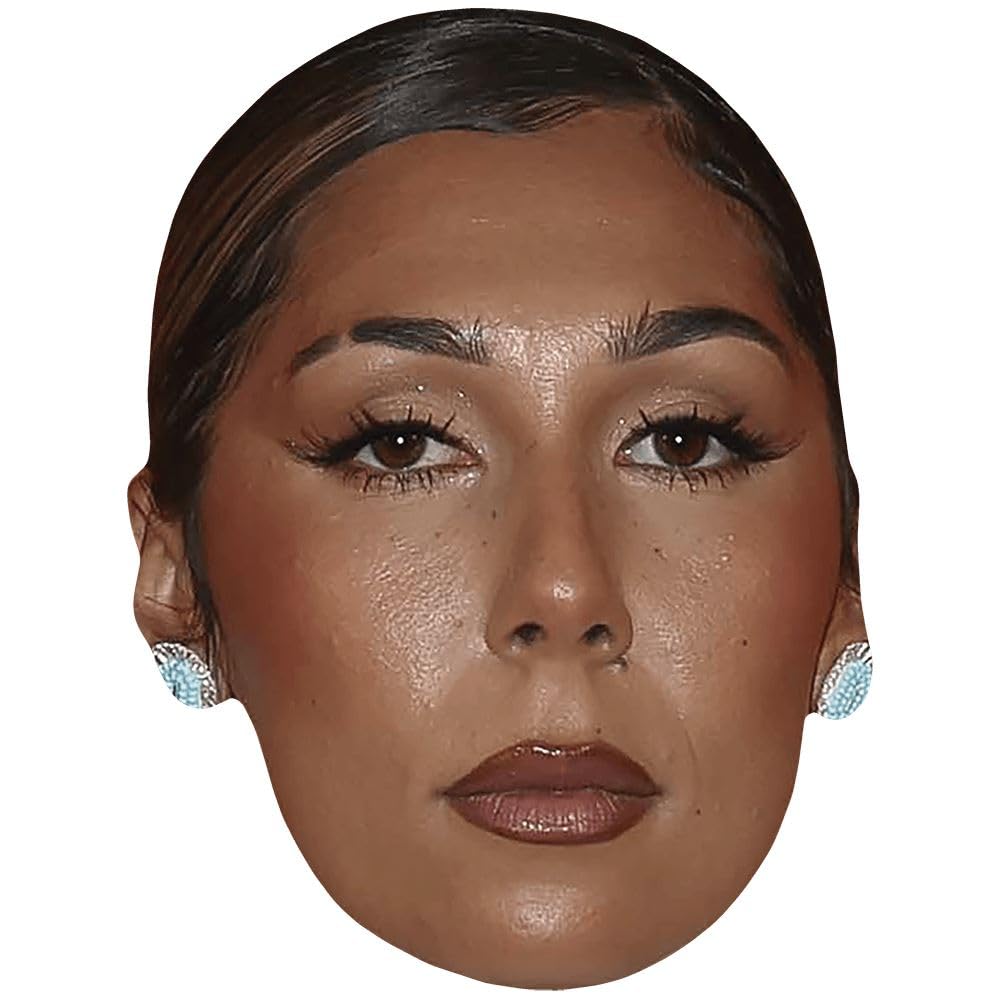 Kaninna Langford (Lipstick) Big Head. Larger than life mask.