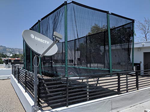 Galactic Xtreme Commercial Grade Rectangle Trampoline - 10x17 Gymnastics Trampoline with Net Enclosure - Heavy Duty 750lbs Jumping Capacity