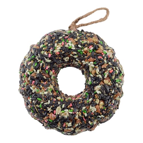 Pine Tree Farms Le Petit Bird Seed Wreath for Wild Birds Makes a Great Gift for Bird Lovers! 1.25 lb.