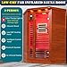 2 Person Infrared Sauna Cabin, 110V 2190W 7 Carbon Fiber Low EMF Carbon Crystal Heaters, Far & Near Infrared 660nm/850nm Light Therapy, Okoume Wood Indoor Home Sauna with 7 Color Chromotherapy, Blueto