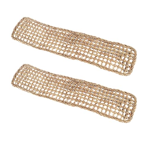 MINAOLULUS Hamacas para Lagartos de Pasto Marino 2 Piezas 75x18 Cm sin Ventosas Cojines Colgantes para Reptiles Cama Cómoda para Iguanas Geckos y Dragones Barbudos