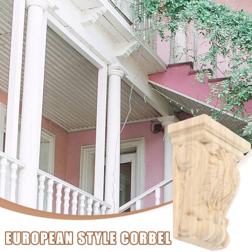 Ménsula de madera maciza Mipcase de estilo europeo para interior 3