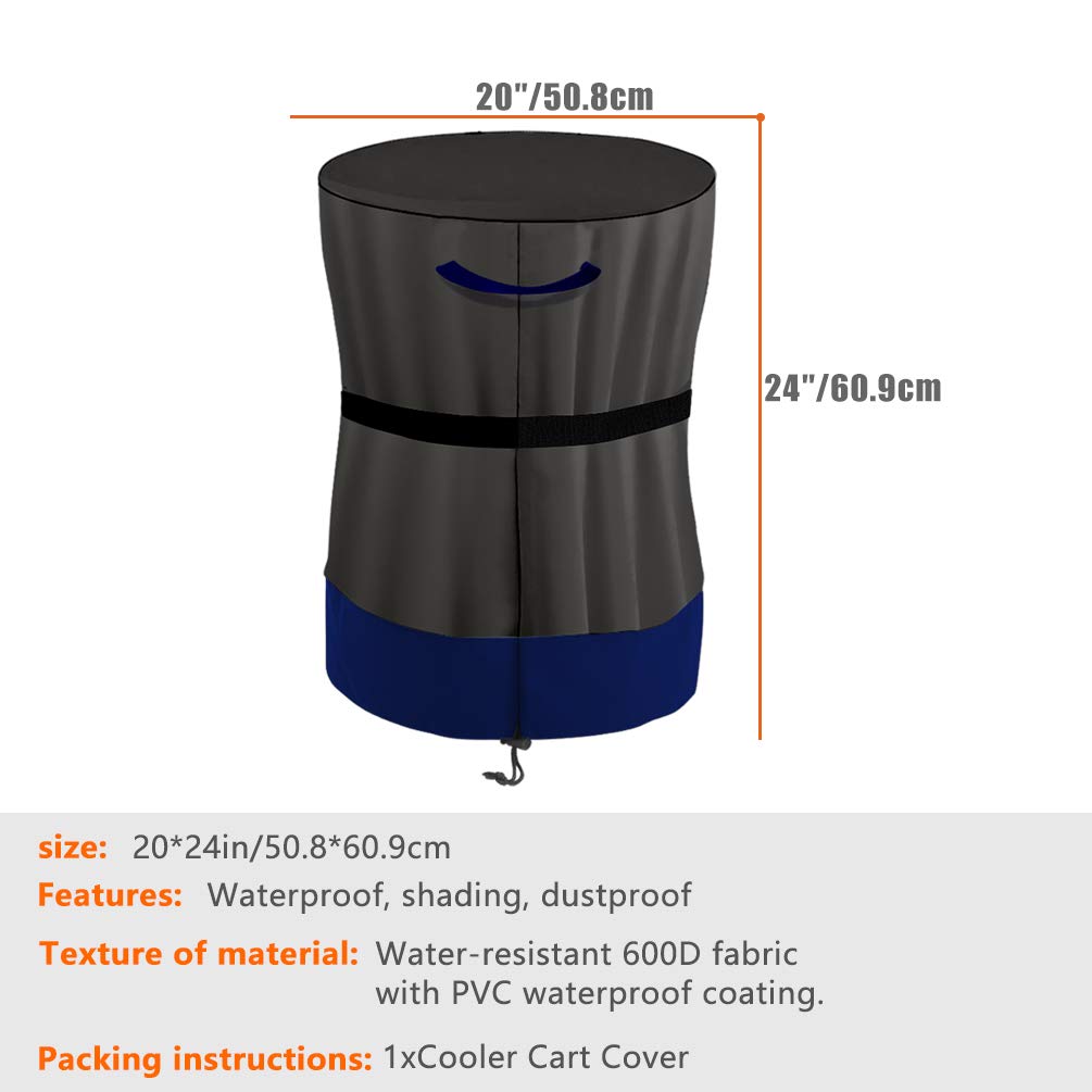 Buy ABCCC Patio Cooler Bar Table Cover for Keter 7.5Gal Cool Bar Table