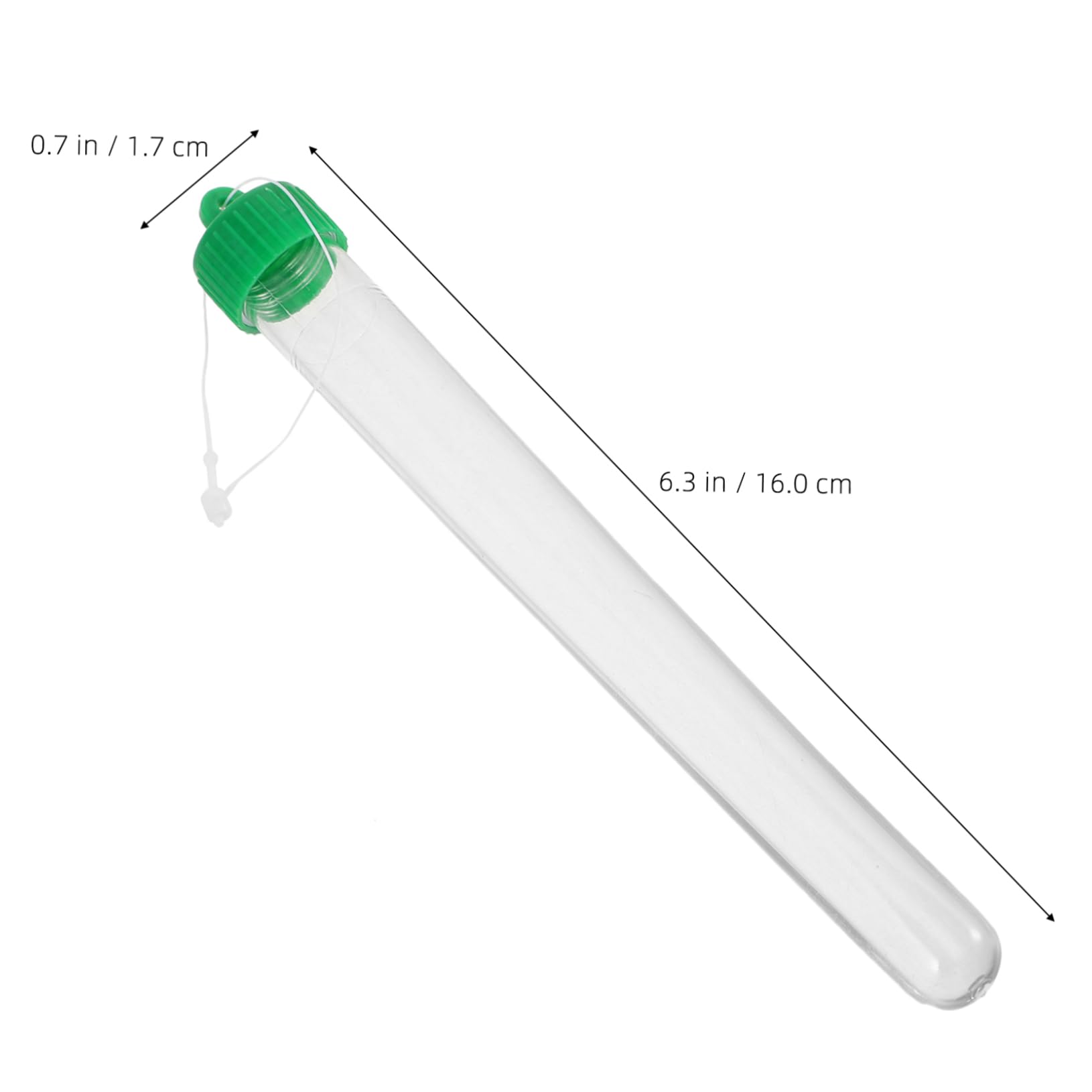 Lot De 20 Tubes à Essai En Verre Avec Bouchon à Vis - Dimensions 18x150 Mm - Verre Borosilicate Transparent Pour Laboratoire Ou DIY - 3