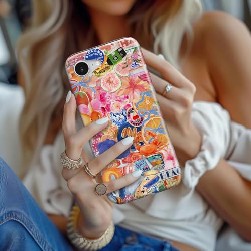 Coque iPhone 16e fleurs protection double couche idée cadeau filles - 7