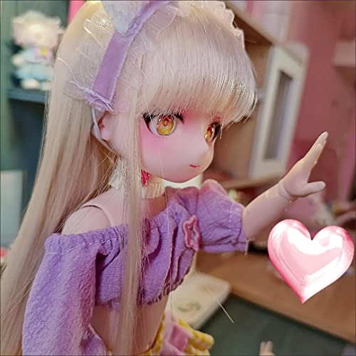 Muñeca articulada Anime BJD 11.8 pulgadas DIY Diana miniatura 5