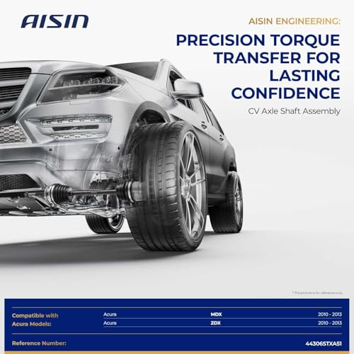 AISIN AFTERMARKET CVAH-00838 Front Driver CV Axle Shaft Assembly - Compatible with Acura MDX 2010-2013, ZDX 2010-2013 by AISIN - Image 3