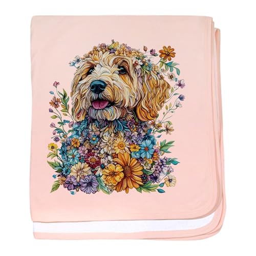 CafePress Goldendoodle Baby Blanket, Super Soft Newborn Swaddle