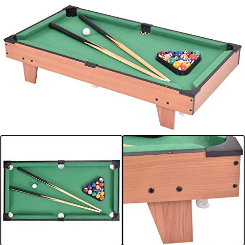 ReunionG 4 in 1 Multi Game Table Including Hockey Foosball Table Tennis Billiard Combination