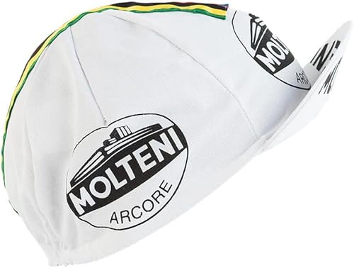 Vintage Team Cycling Caps - Anti Sweat Caps for Stand-Alone or Under Helmet Team Jersey Caps, Outdoor Caps, Made in Italy