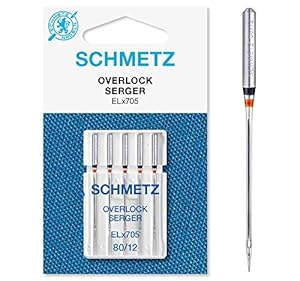 Schmetz ELX705-80 Overlock Nadeln 5er-Pack