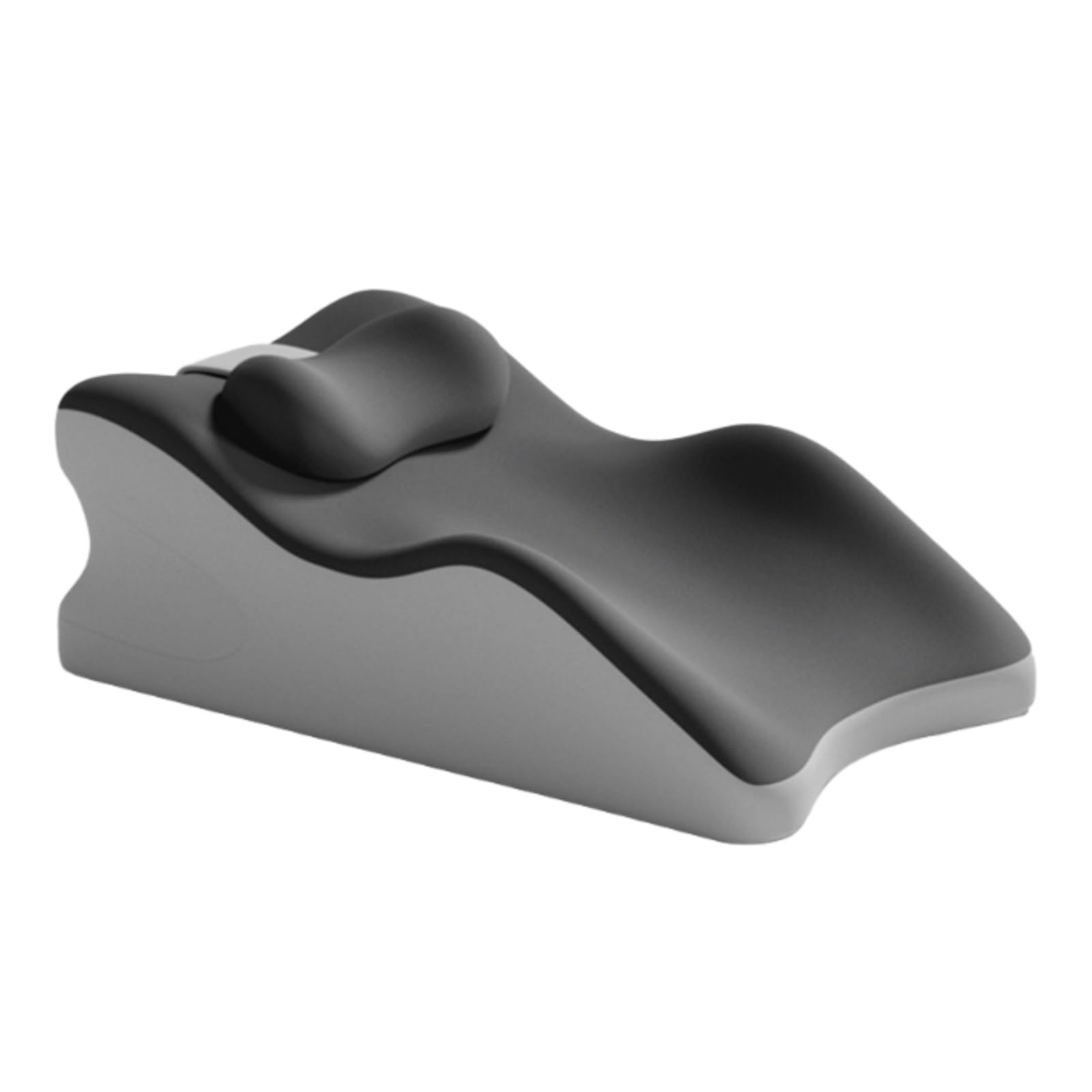Cojín de Cadera para Pareja con ángulo de inclinación de 27 Grados, Almohada de Espuma viscoelástica para Pareja, Puede brindar Apoyo íntimo para el Pecho o Levantar Las Caderas.(Gray)