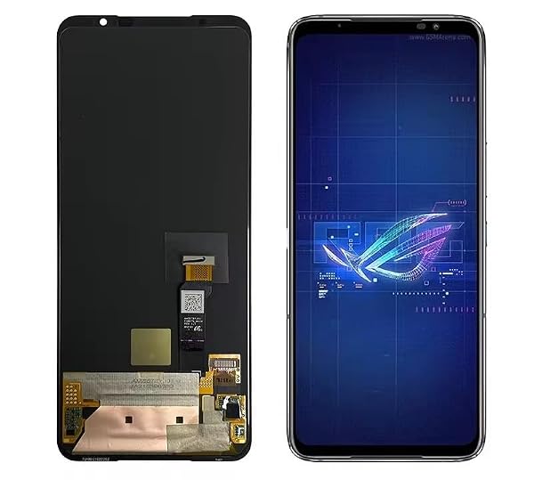 SHOWGOOD AMOLED ekran dotykowy wyświetlacz LCD, do telefonu ASUS ROG 5S LCD ekran dotykowy digitizer wymiana zespołu