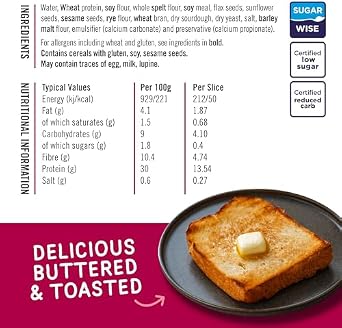 Fit bakes Keto Bread White & Multi Seeded 2 Pack Bundle : Low Carb Bread, 2g Carbs Per Slice, Protein Snacks, 1 White & 1 Wholegrain Protein Bread Loaves, Multi Seeded Loaf, Fitbakes