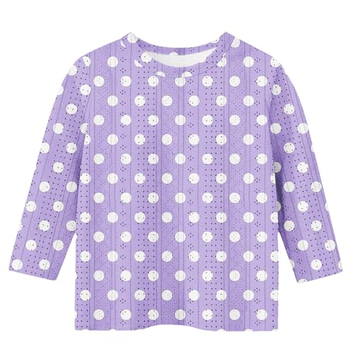 Shirts for Girls 3/4 Sleeve Round Neck Graphic Blouses Cute Three Quarter Sleeve Tops Summer Curved Hem Kids Clothes2