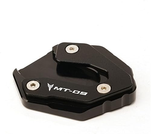Placa de extensión para Yamaha MT-09 MT 09 MT09 Tracer 900 XSR900 2014-2020 2021 22 Soporte lateral de pie de motocicleta Almohadilla de soporte de