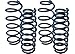 Steeda Lowering Springs Compatible with 2006-12 Ford Fusion I4 2.3L 2.5L