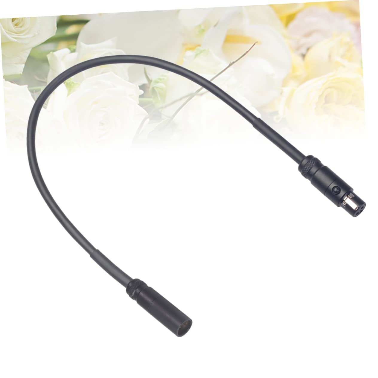 3 Stücke 0 3 M Mini Männlichen Zu Weiblichen Verlängerung Kabel High-fidelity Abschirmung Schwarz Für