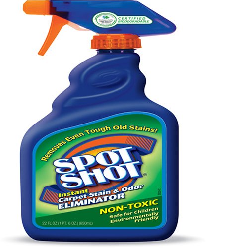 Spot Shot Instant Carpet Stain & Odor Eliminator, 22Ounce Bottles (Pack of 6