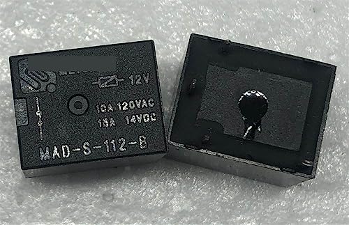 Relé 12V 4 pines MAD-S-112-B T78-1B-12V con capacidad de un polo conmutado para placas